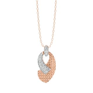 Austin Round Diamond Pendant